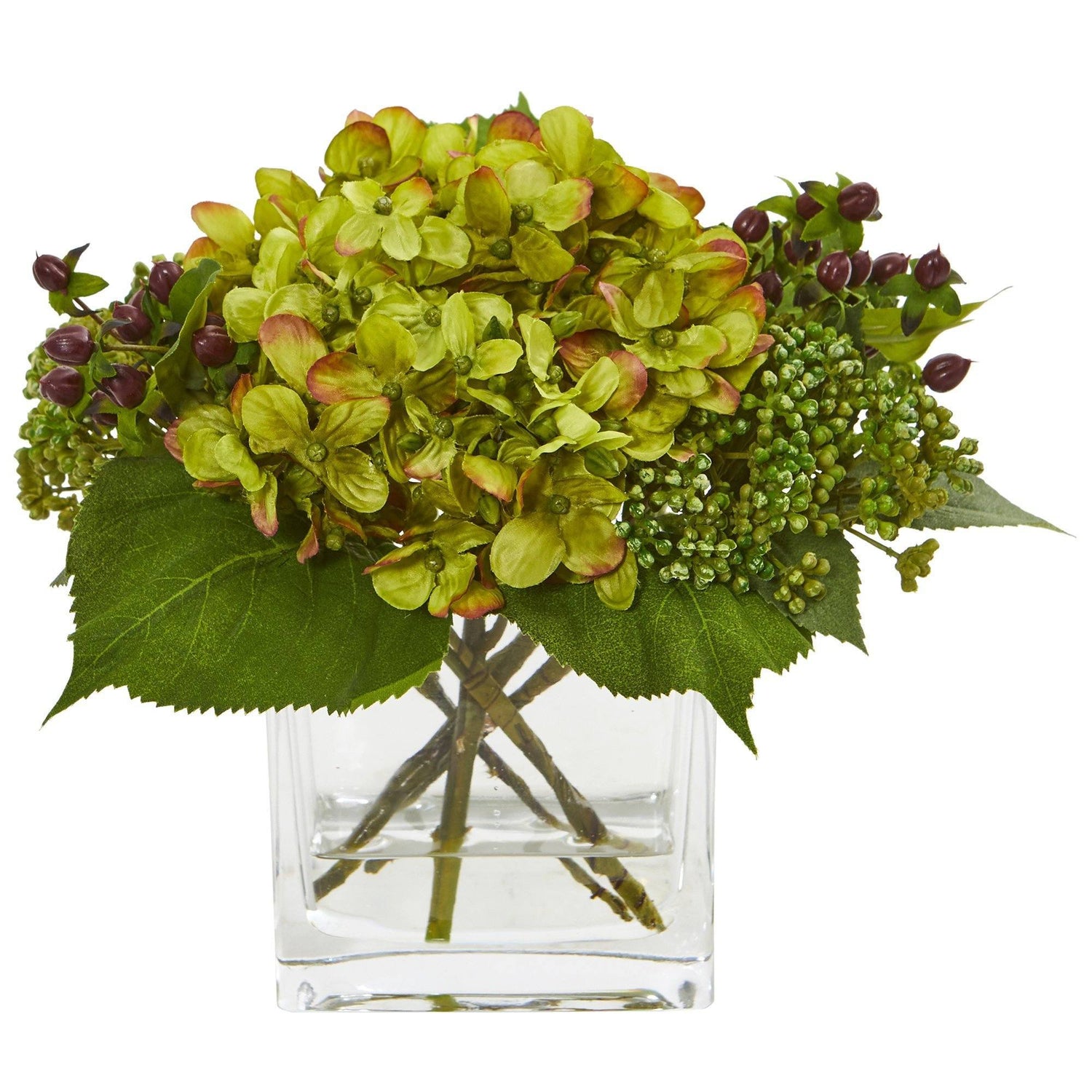 Hydrangea Artificial Arrangement (Set of 2)