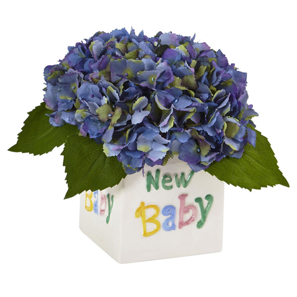 Hydrangea in New Baby Ceramic