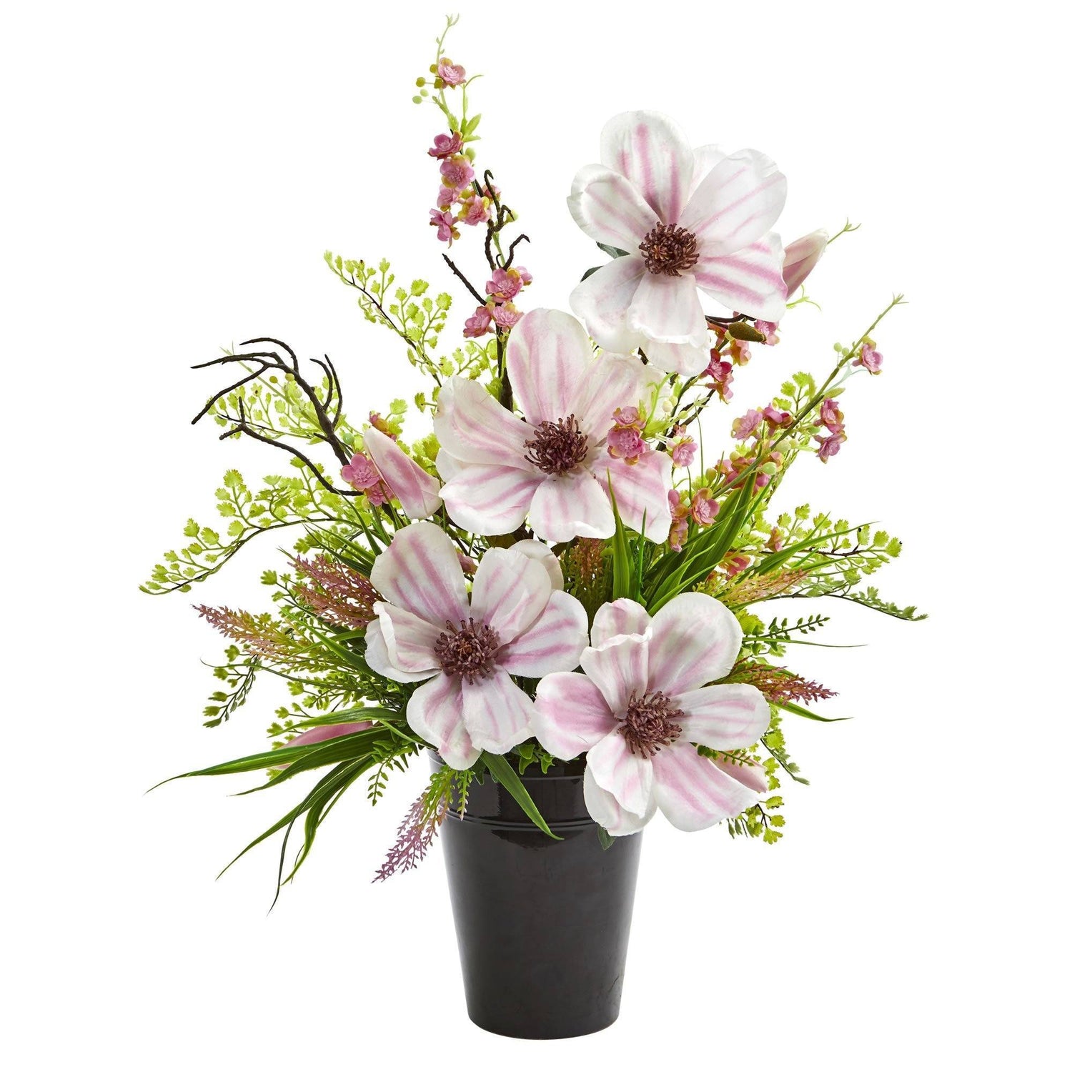 Magnolias & Cherry Blossom Artificial Arrangement