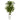 Marginatum Artificial Plant in White Tower Vase