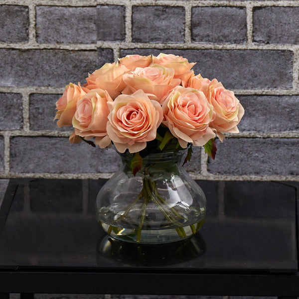 Rose Arrangement w/Vase