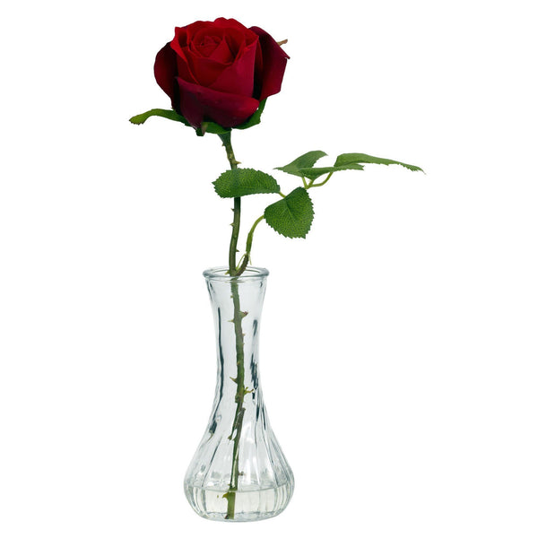 Rose w/Bud Vase (Set of 3)