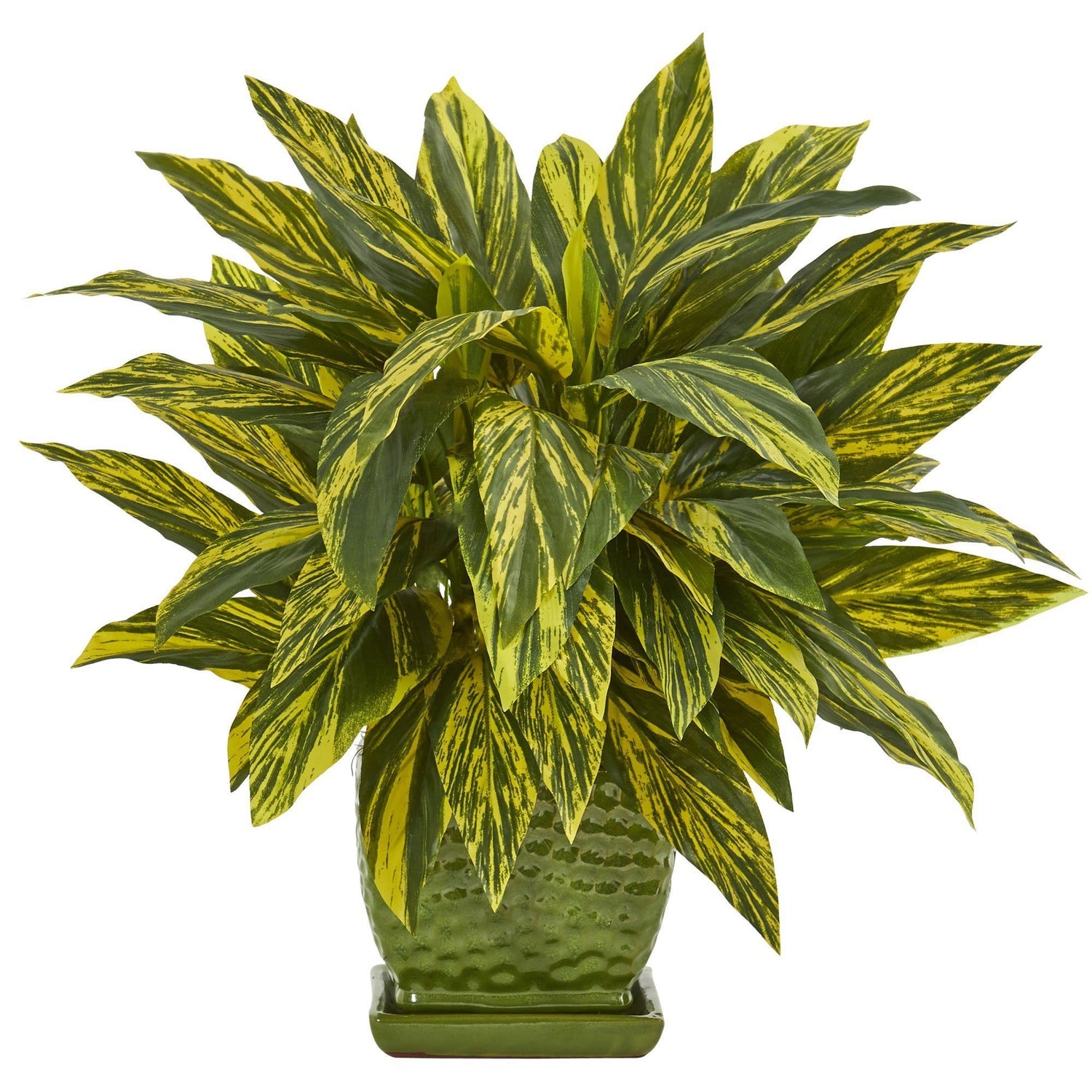 Tradescantia Artificial Plant in Green Planter
