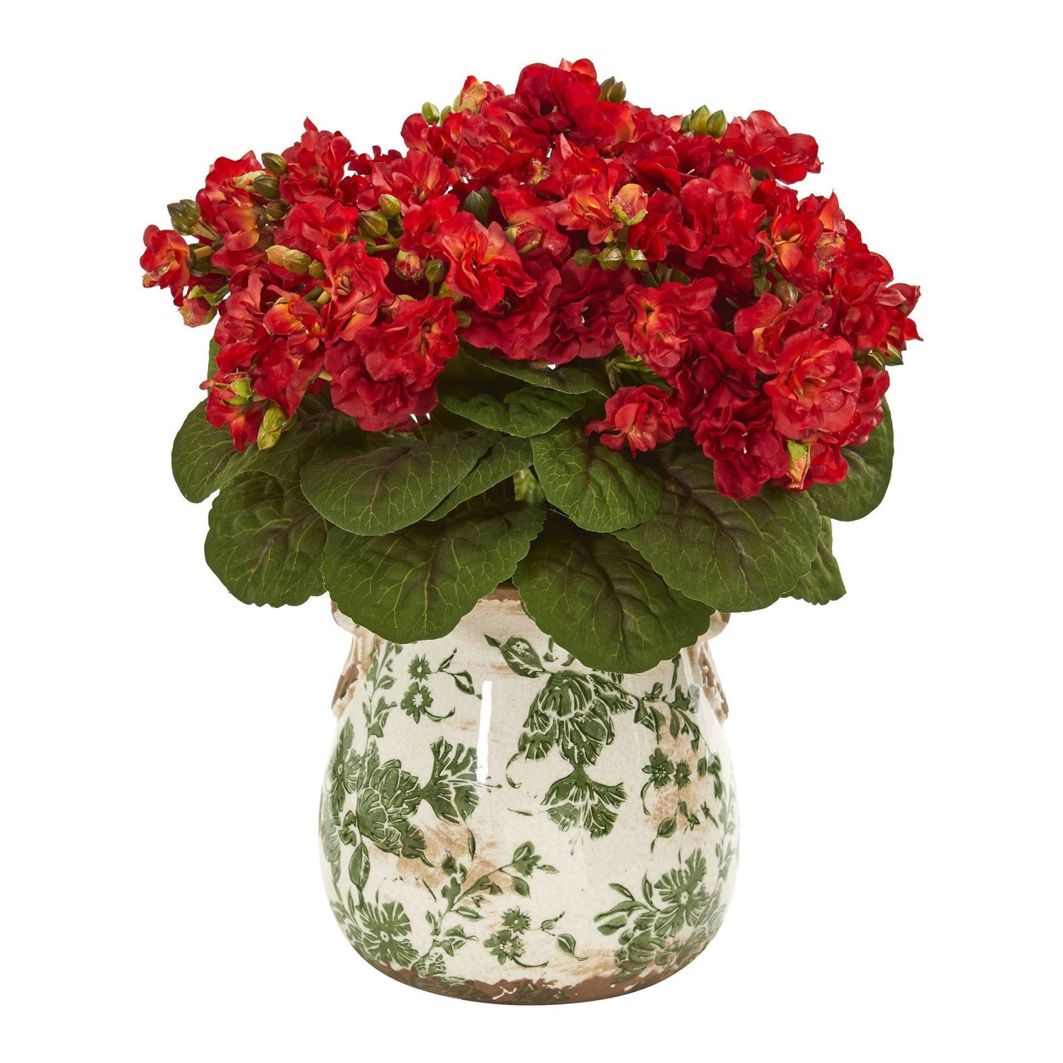 Violet Artificial Arrangement in Floral Design Vase