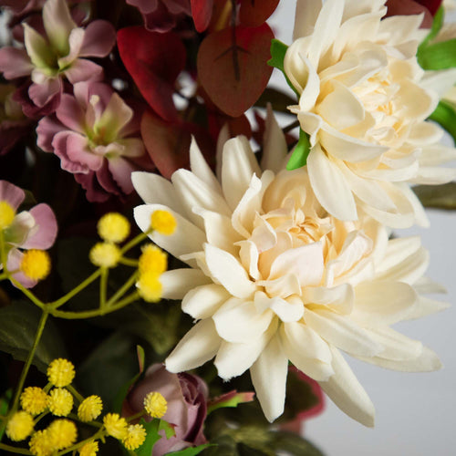 Artificial Flowers by Color: Match Brown & More for Home & Event Decor