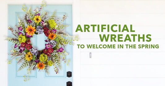 Artificial Wreaths To Welcome In The Spring