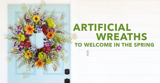 Artificial Wreaths To Welcome In The Spring