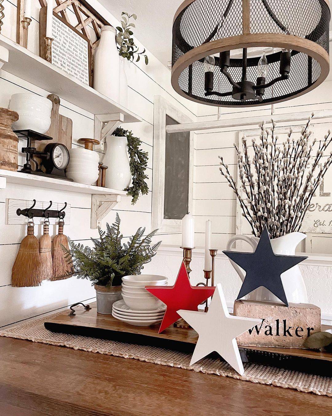 Beautiful, Cheap Farmhouse Kitchen Decor Ideas to Try Nearly Natural