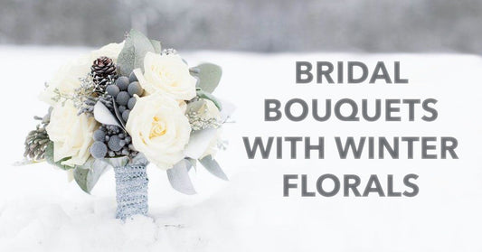 Bridal Bouquets With Winter Florals