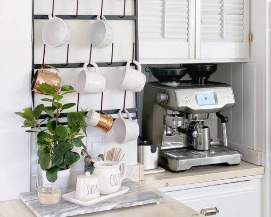 Decorating Ideas for a White Farmhouse Kitchen - Artificial Greenery