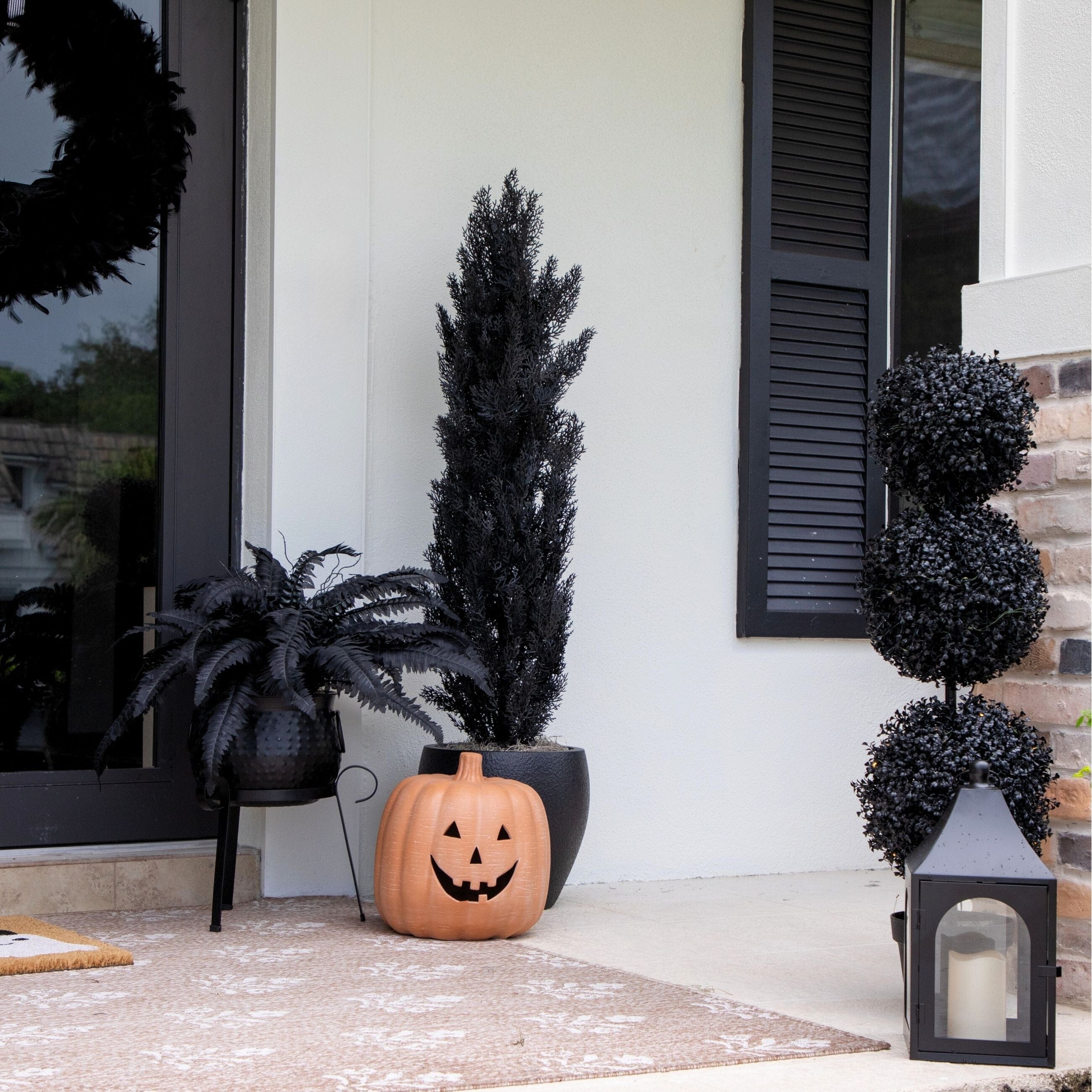 Black Artificial Plants for Halloween Decor – Nearly Natural