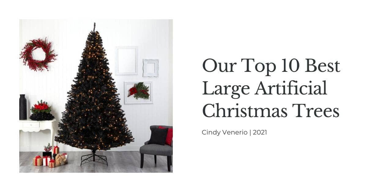 Our top 10 best large artificial Christmas trees Nearly Natural