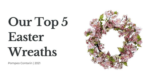 Top 5 Wreaths for Easter - Spring Home Decor Trends