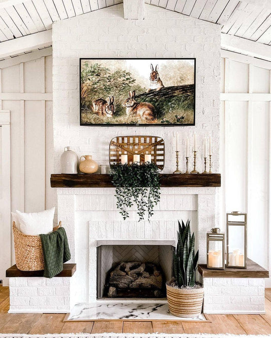 Spring Fireplace Decor Ideas and Styling Tips
