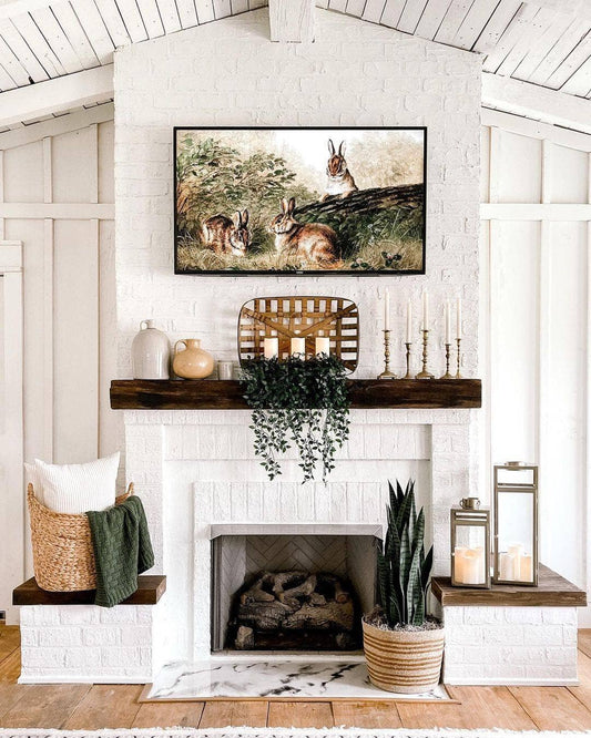 Spring Fireplace Decor Ideas and Styling Tips