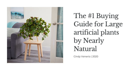 The #1 Buying Guide for Large artificial plants by Nearly Natural
