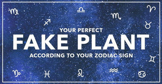 Your Perfect Fake Plant According To Your Zodiac Sign
