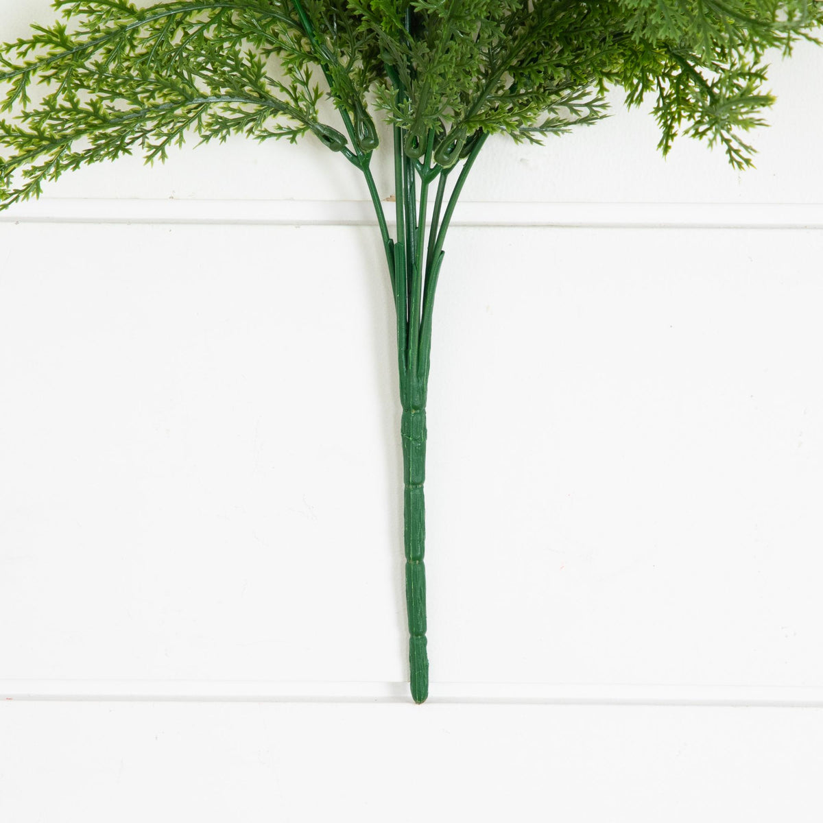 15” UV Resistant Artificial Cedar Bush (Indoor/Outdoor) - Set of 4
