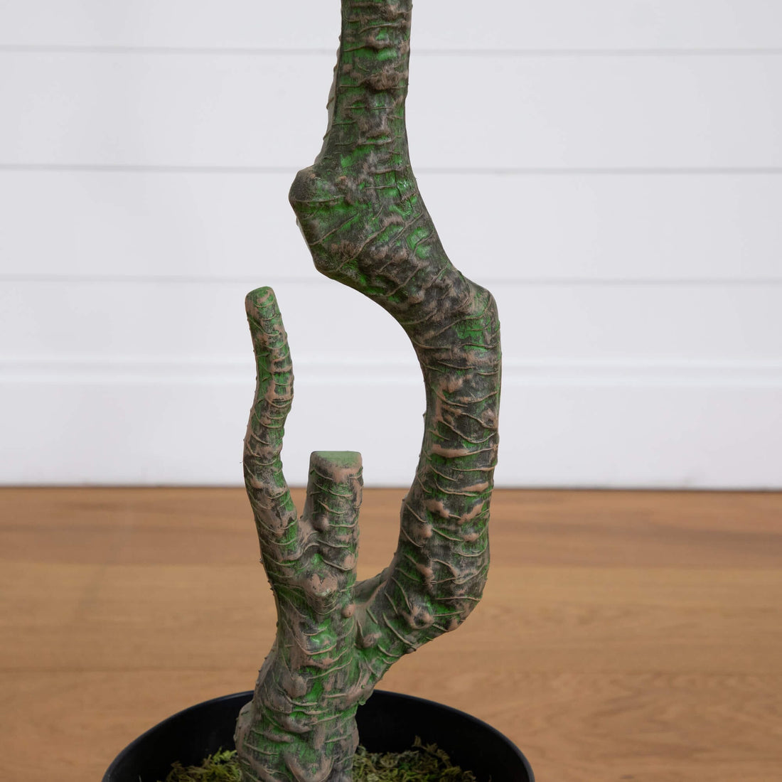 faux minimalist citrus potted plant Nearly Natural 10 ft. Minimalist Citrus Artificial Tree