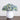 11” Artificial Hydrangea Arrangement in White Metal Vase
