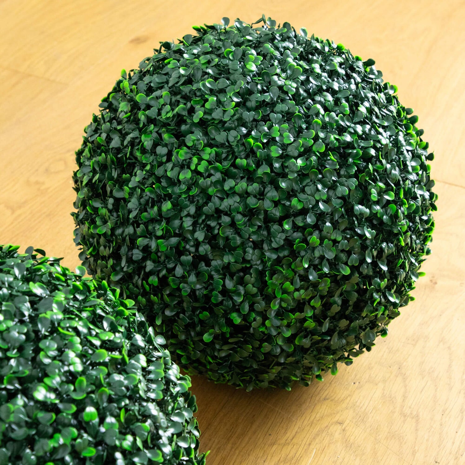 10" UV Resistant Artificial Boxwood Ball (Indoor/Outdoor) - Set of 2