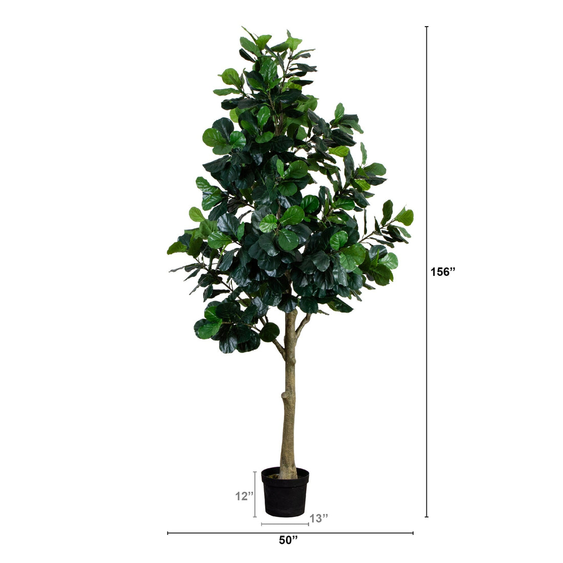 nearly natural fiddle leaf fig 13' Artificial Fiddle Leaf Fig Tree