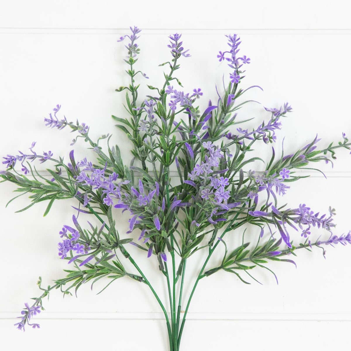 14” UV Resistant Artificial Lavender Bush (Indoor/Outdoor) - Set of 6