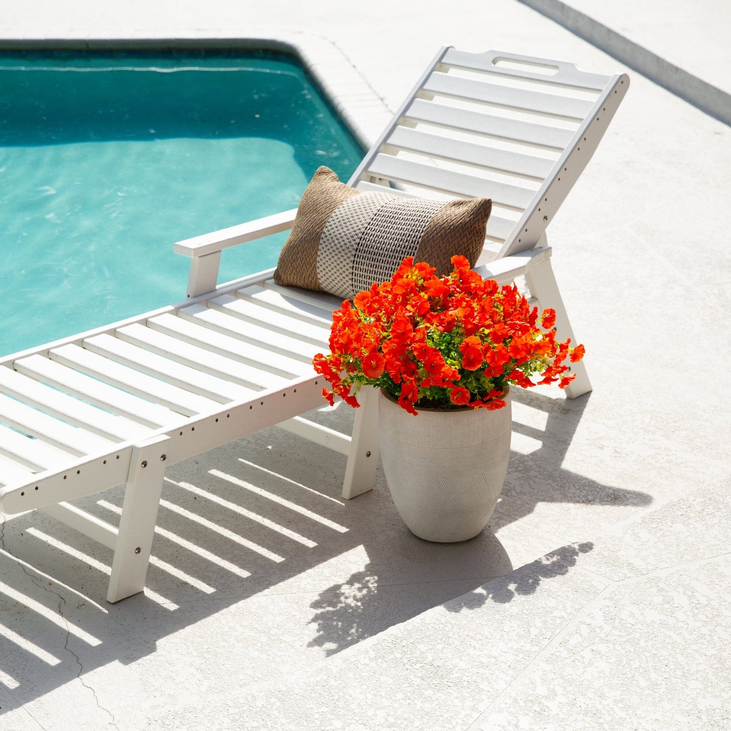 14" UV Resistant Artificial Morning Glory Bush (Indoor/Outdoor) - Set of 12