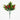 15” UV Resistant Artificial Christmas Pine and Berries Bush (Indoor/Outdoor) - Set of 3