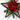 16” Holiday Christmas Poinsettia Star Twig Wreath