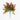 16” UV Artificial Bush Plant -Set of 6