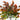 16” UV Artificial Bush Plant -Set of 6