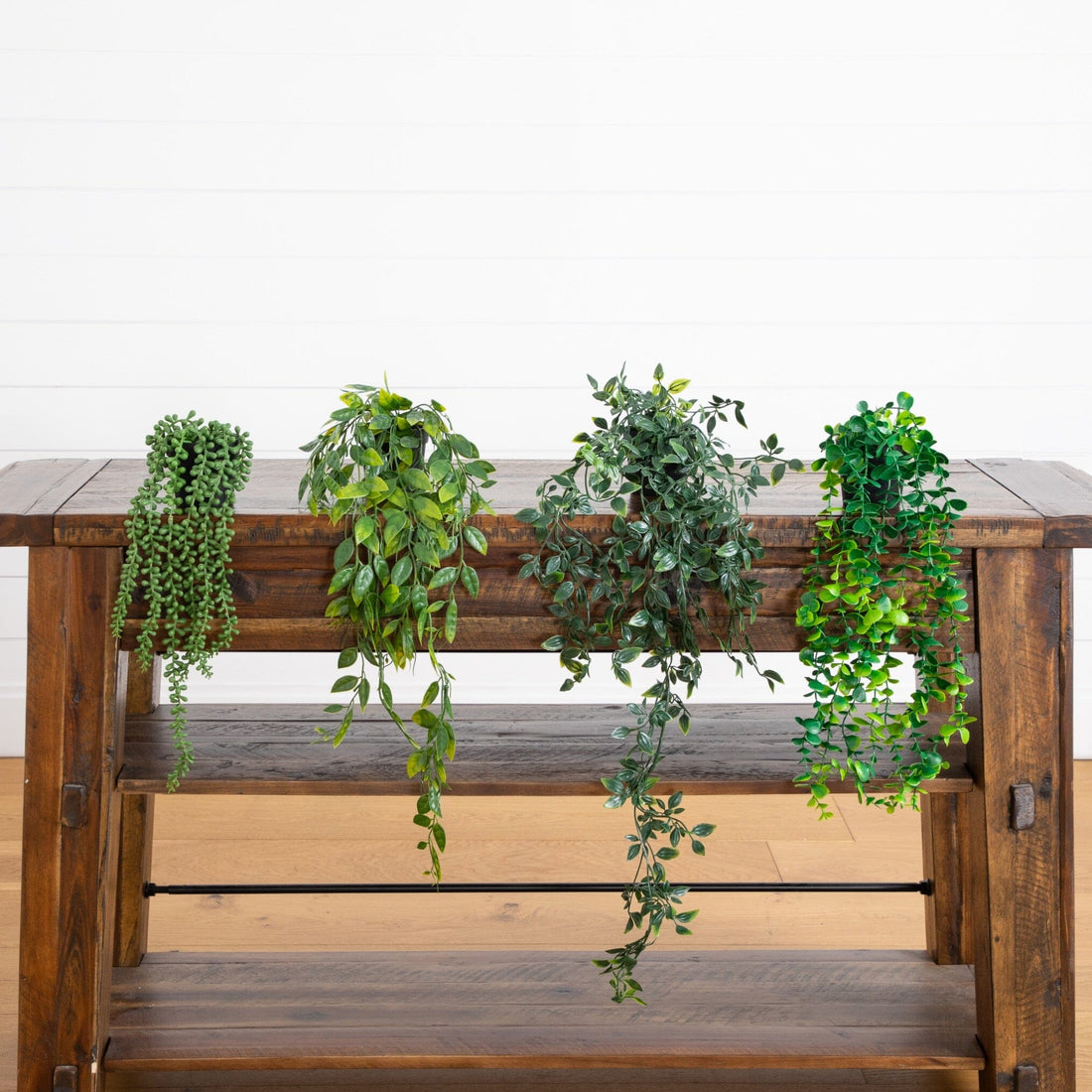 hanging plants collection 17" Artificial Hanging Plants