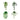 17" Artificial Hanging Plants - Set of 4