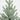 18” Artificial Flocked Christmas Tree with Wrapped Velvet Base and Gold Bells - Set of 2
