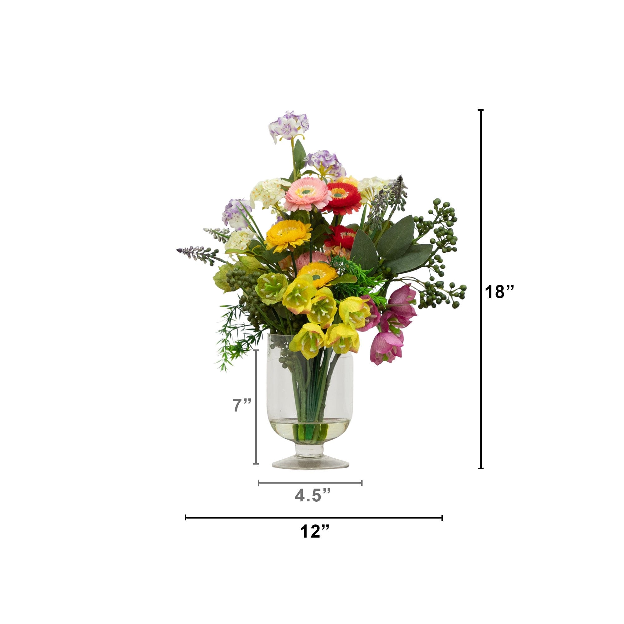 Spring Floral Arrangement | Nearly Natural