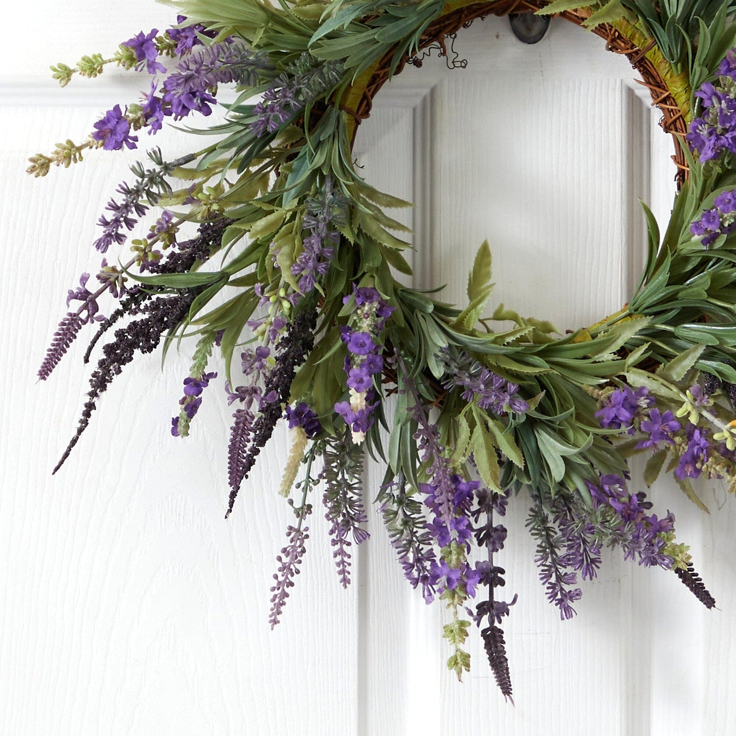 18” Lavender Wreath