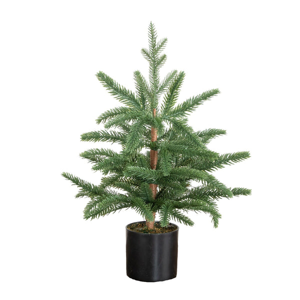 18” Pre-Lit Artificial Christmas Tree with 12 LED Lights