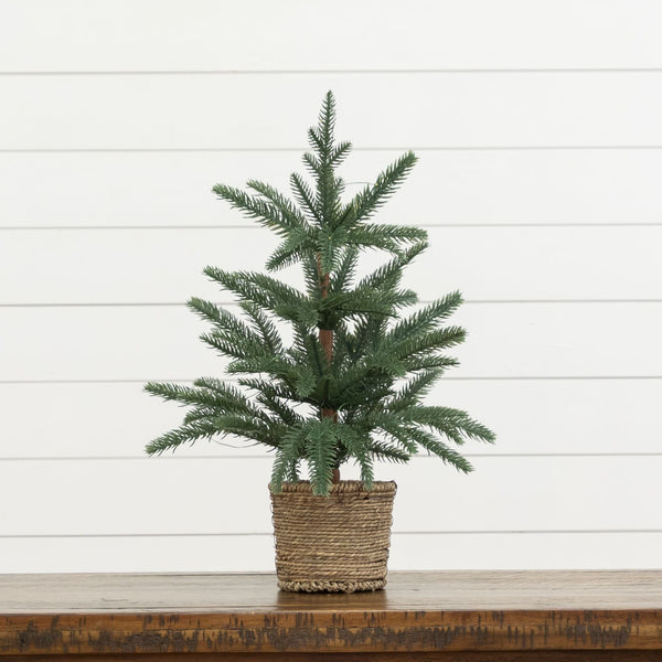 18” Pre-Lit Artificial Christmas Tree with 15 LED Lights