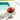 19" UV Resistant Artificial Hibiscus Bush (Indoor/Outdoor) - Set of 3