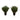 2’ Artificial Cedar Bush (Indoor/Outdoor) - Set of 2