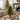 2’ Artificial Christmas Tree with 35 Clear LED Lights in Decorative Basket