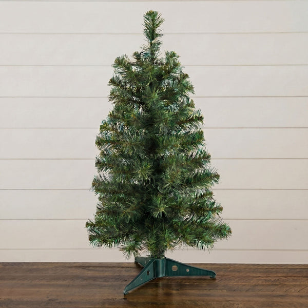2’ Artificial Green Christmas Tree