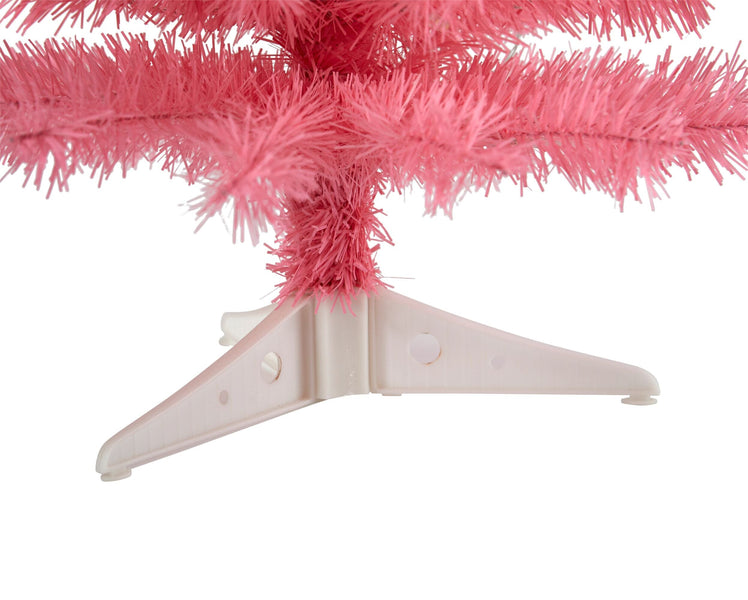 2’ Artificial Pink Christmas Tree