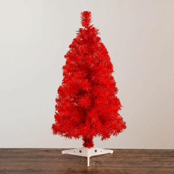 2’ Artificial Red Christmas