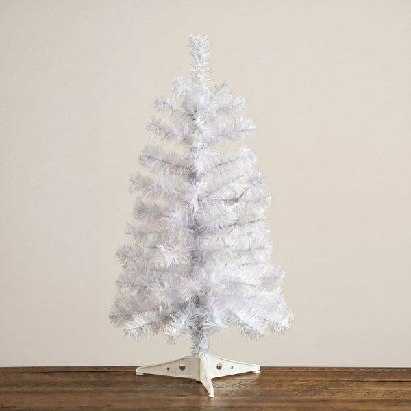 2’ Artificial White Christmas Tree
