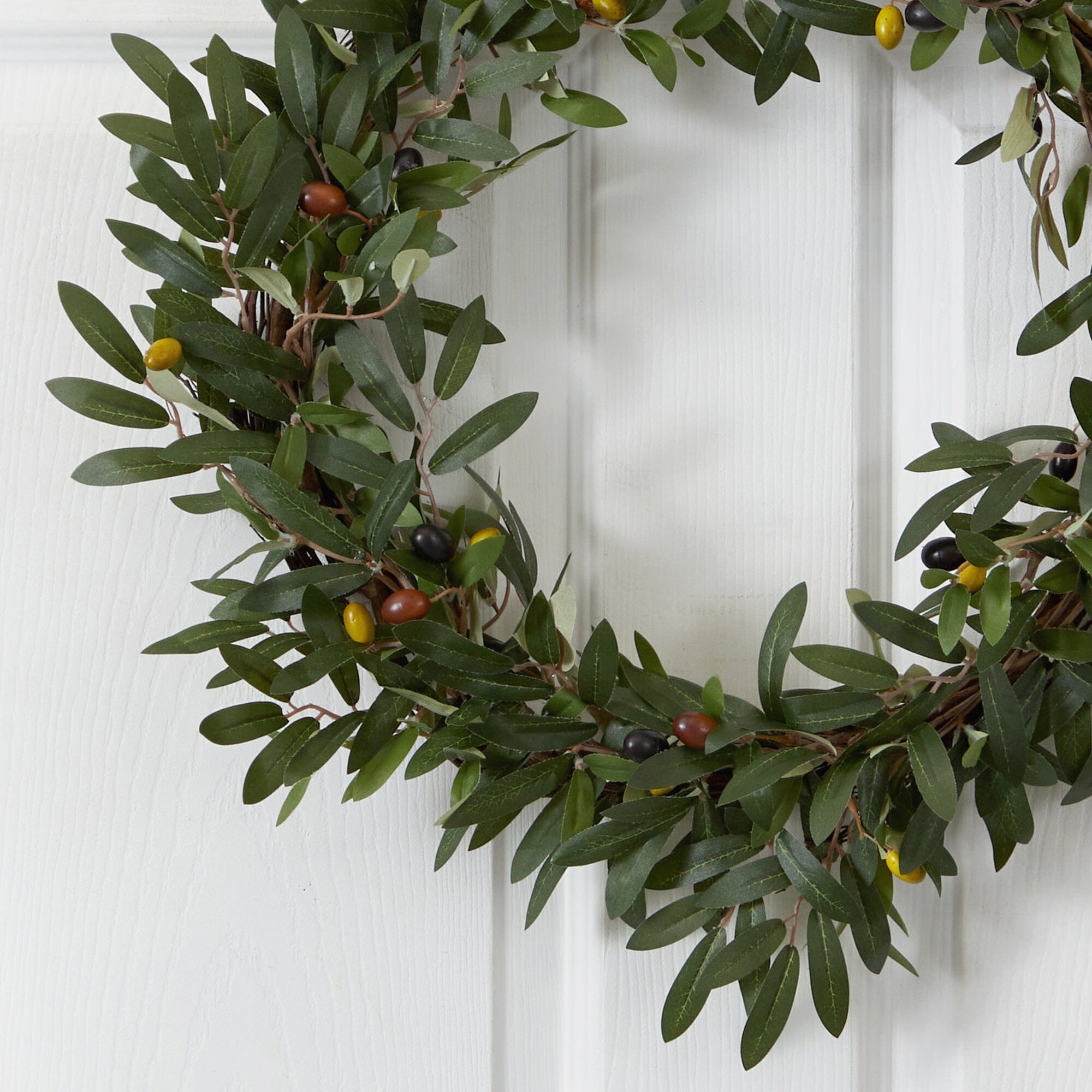 4773 Olive Wreath, 20-Inch - Thumbnail 3