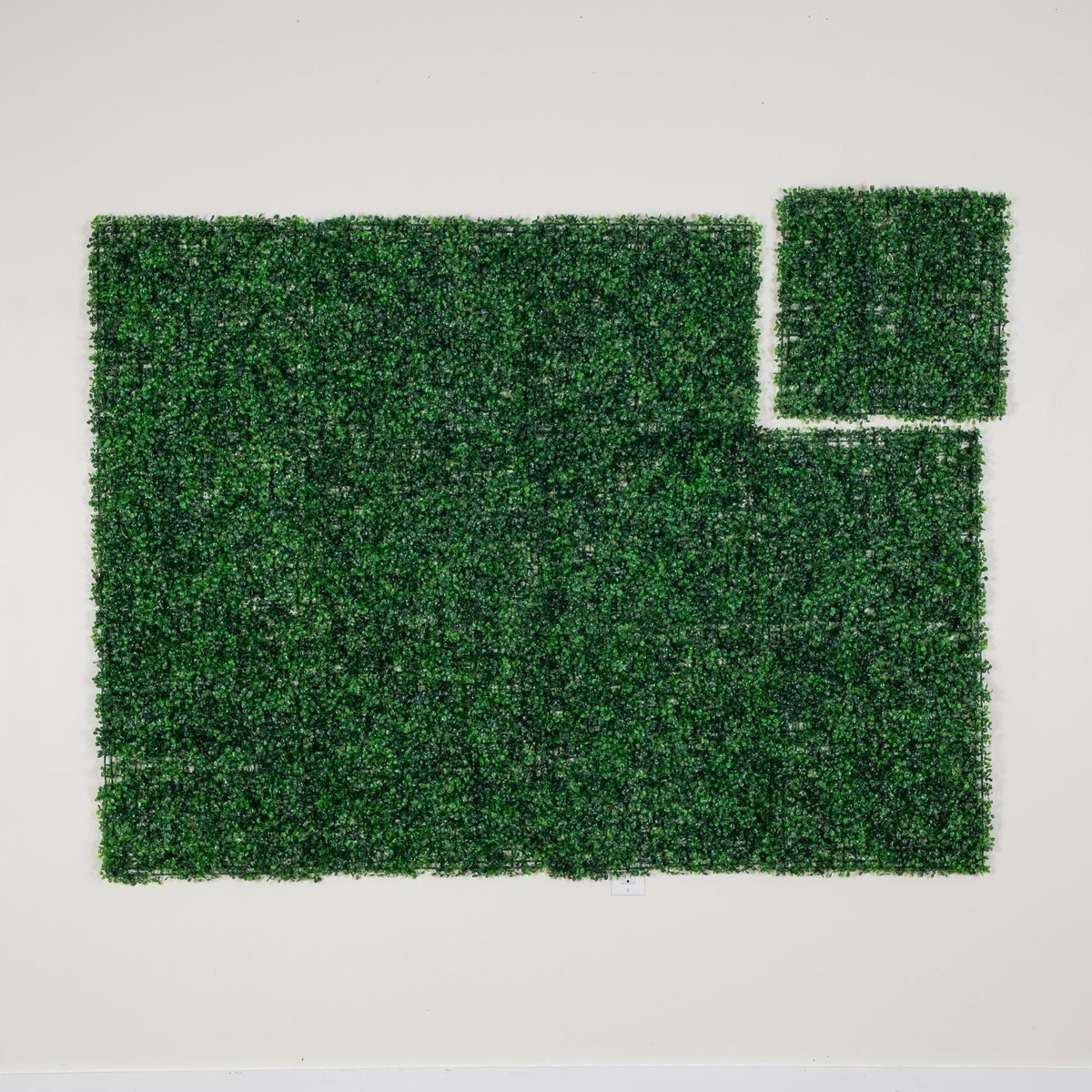 20" x 20" Artificial Boxwood Mat Wall Panel - Set of 12