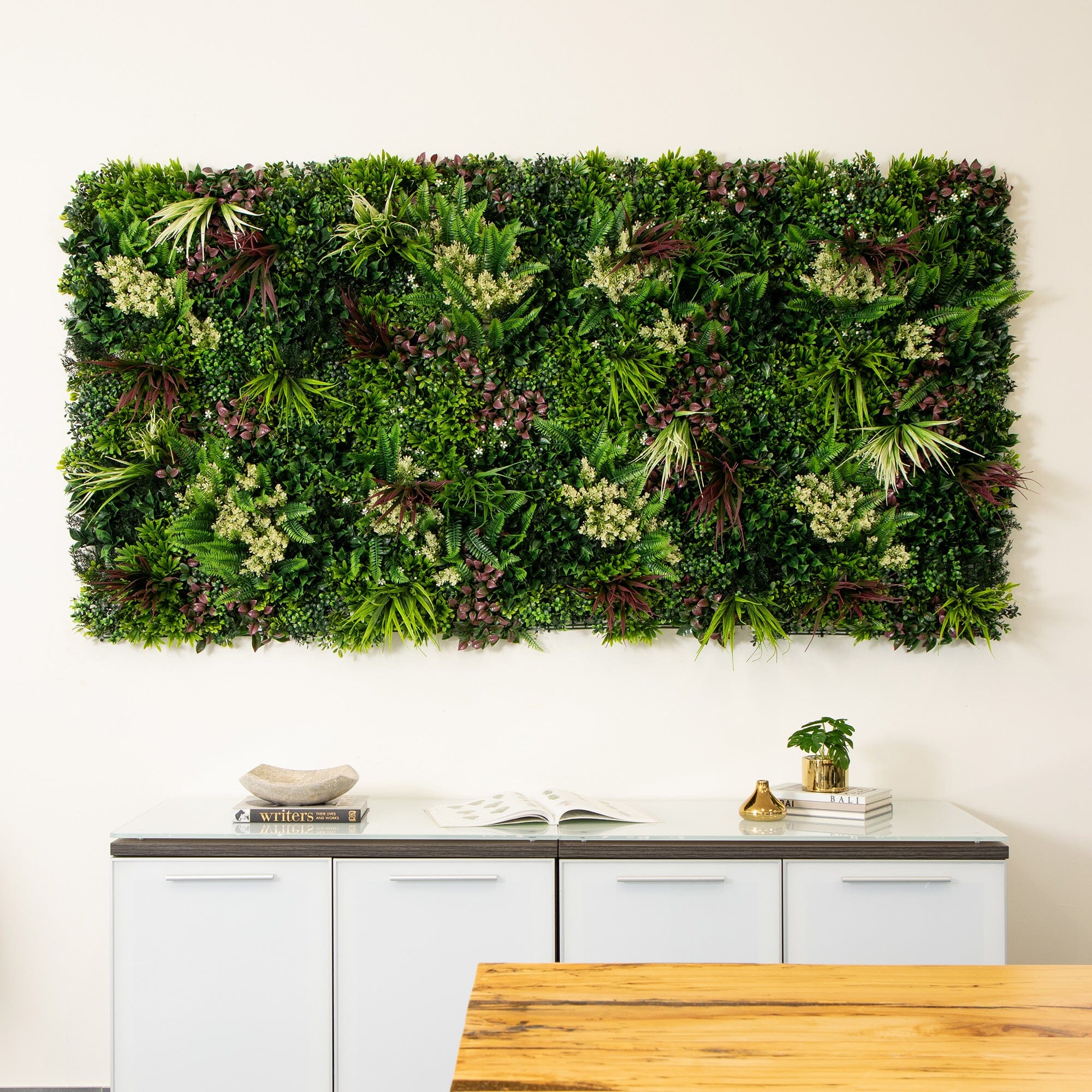 20” x 20” UV Resistant Corfu Island Artificial Living Wall Panels