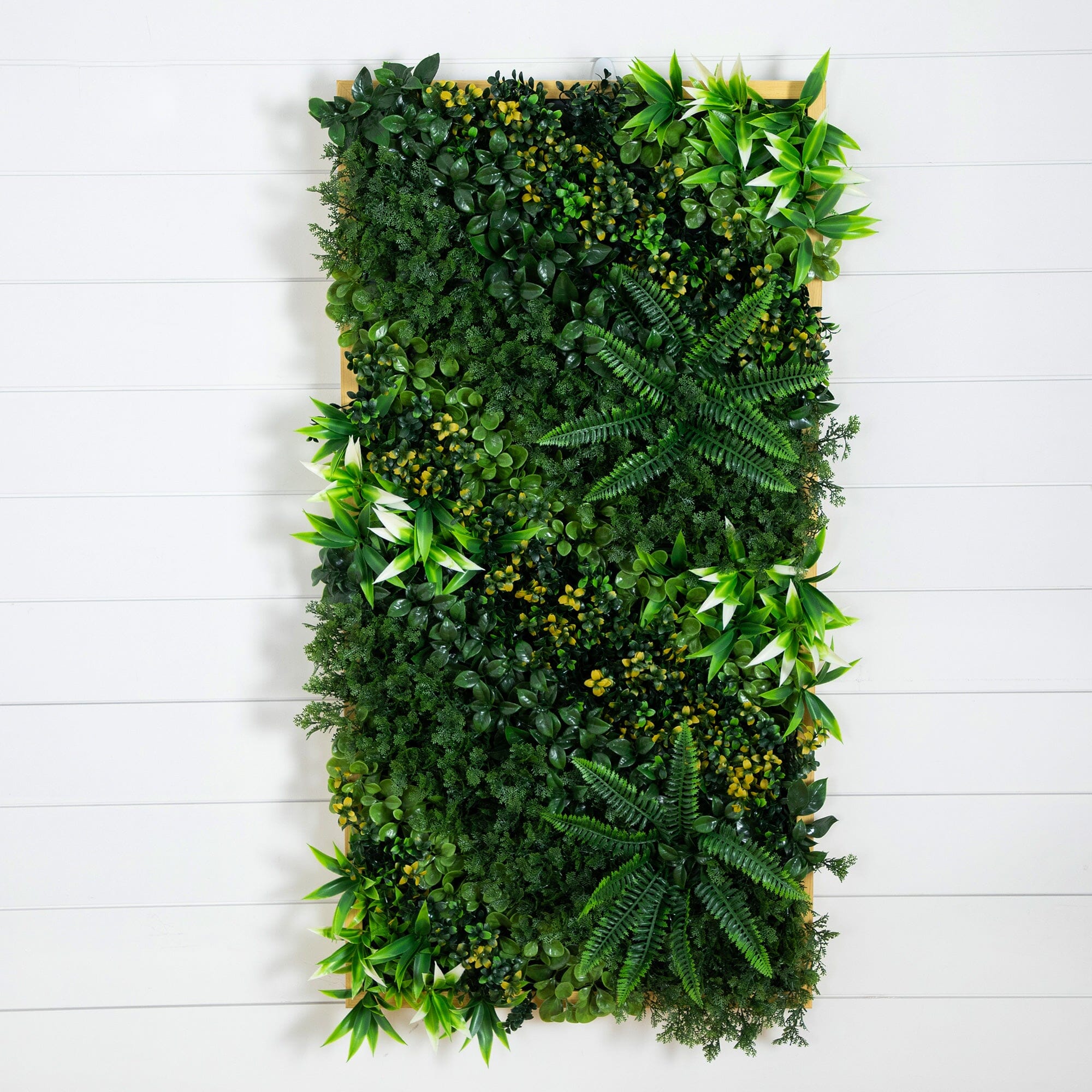 20” x 40” UV Resistant Hawaiian Islands Artificial Living Wall Art